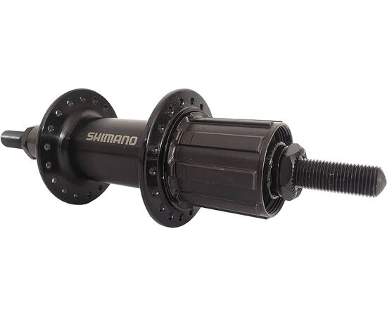Втулка задняя Shimano FH-TY500 36 отв., на гайках (черный), изображение 2