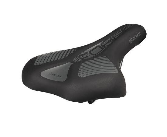 Седло туристические FORCE MINX2 201805 (чёрное), изображение 2 Седло туристические FORCE MINX2 201805 (чёрное), изображение 2