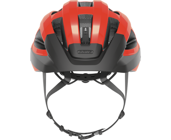 Шлем ABUS Macator (shrimp orange, оранжевый), Цвет: оранжевый, Размер: 52-58, изображение 2