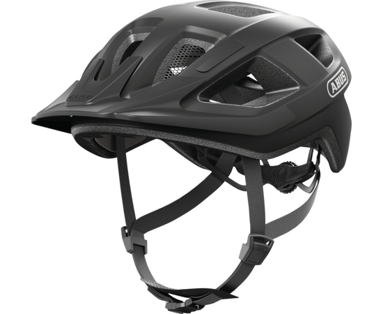 Шлем ABUS Aduro 3.0 (velvet black, чёрный), Цвет: черный, Размер: 52-58, изображение 3