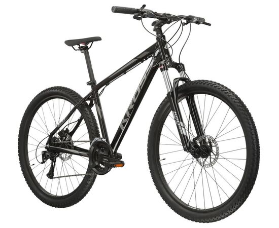 Велосипед KROSS Hexagon 6.0 M 29 (черный/серый/графитовый глянцевый, 23), Цвет: черный, Размер рамы: M, изображение 2