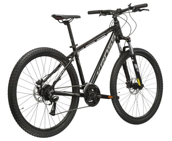 Велосипед KROSS Hexagon 6.0 M 29 (черный/серый/графитовый глянцевый, 23), Цвет: черный, Размер рамы: M, изображение 3