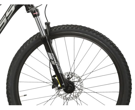 Велосипед KROSS Hexagon 6.0 M 29 (черный/серый/графитовый глянцевый, 23), Цвет: черный, Размер рамы: M, изображение 4