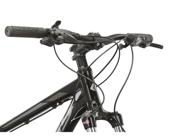 Велосипед KROSS Hexagon 6.0 M 29 (черный/серый/графитовый глянцевый, 23), Цвет: черный, Размер рамы: M, изображение 7