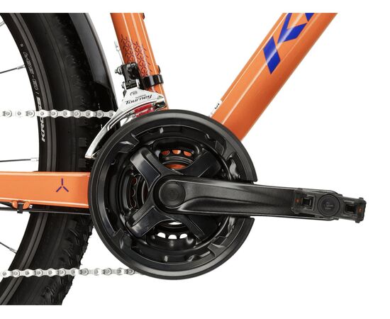 Велосипед KROSS Lea 2.0 EQ D 27 (оранжевый/темно-синий глянец), изображение 11