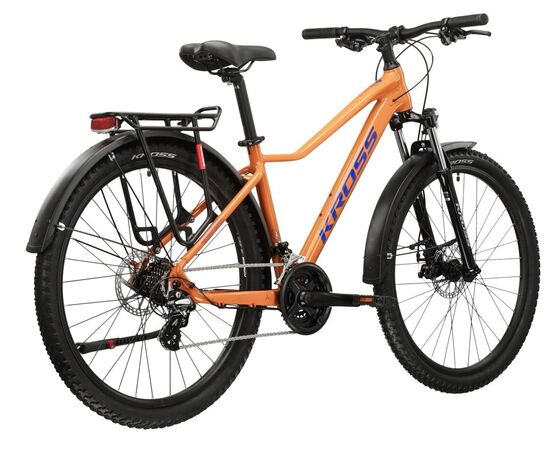 Велосипед KROSS Lea 2.0 EQ D 27 (оранжевый/темно-синий глянец), изображение 3
