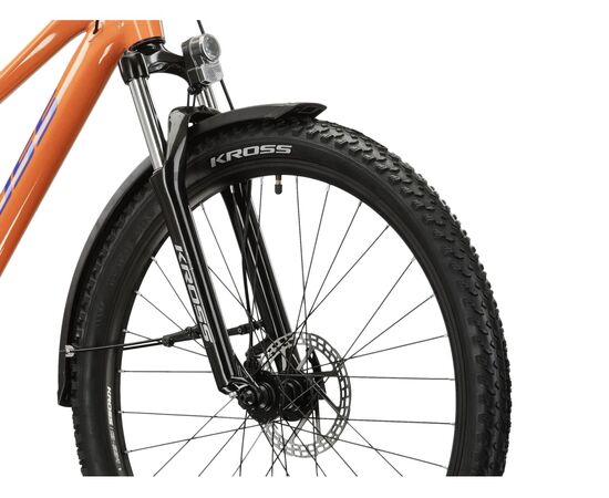 Велосипед KROSS Lea 2.0 EQ D 27 (оранжевый/темно-синий глянец), изображение 5