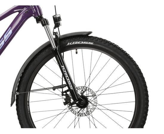 Велосипед KROSS Lea 2.0 EQ D 29 (фиолетовый/темно-синий блеск), Цвет: фиолетовый, Размер рамы: M, изображение 4