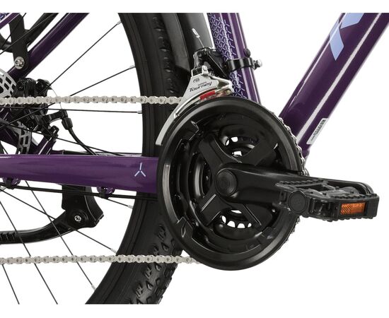 Велосипед KROSS Lea 2.0 EQ D 29 (фиолетовый/темно-синий блеск), Цвет: фиолетовый, Размер рамы: M, изображение 9