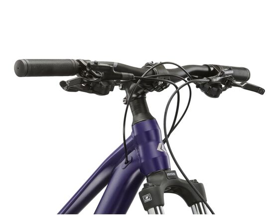 Велосипед KROSS Lea 4.0 D 27 (фиолетовый/серебристый матовый), изображение 7