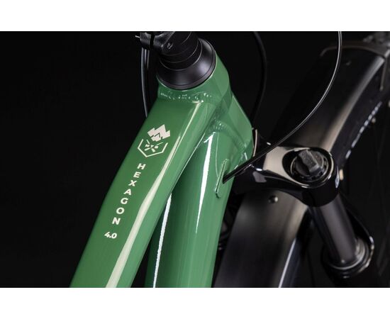 Велосипед KROSS Hexagon 4.0 EQ M 27 (зеленый глянец), изображение 9