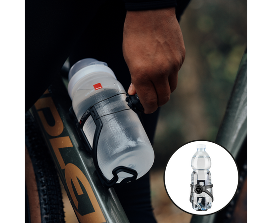 Флягодержатель с регулировкой Elite STRUKA (чёрный), изображение 3