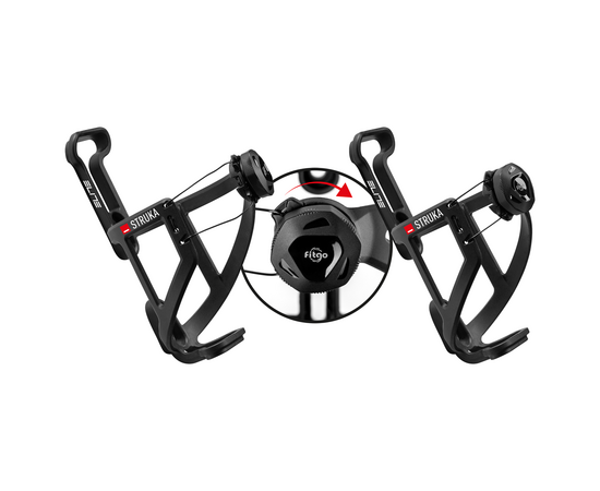 Флягодержатель с регулировкой Elite STRUKA (чёрный), изображение 2