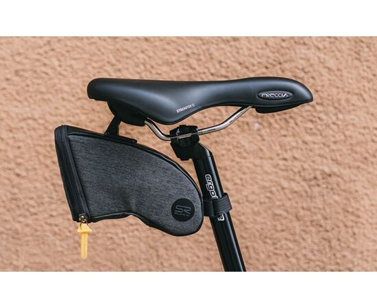 Подсумок подседельный Selle Royal Saddle Bag Medium (чёрный/серый), изображение 4