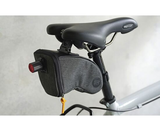 Подсумок подседельный Selle Royal Saddle Bag Medium (чёрный/серый), изображение 6