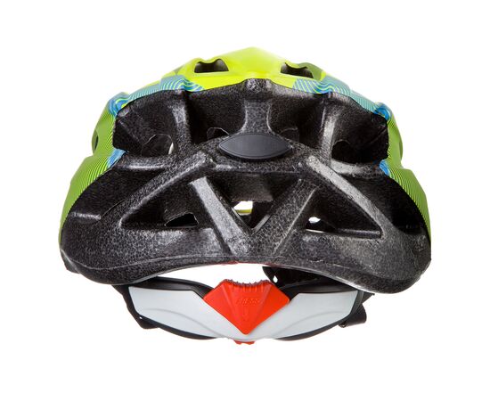 Шлем STG MV29-A (салатовый/синий/чёрный, с фикс. застежкой), Цвет: салатовый, Размер: 55-58, изображение 4