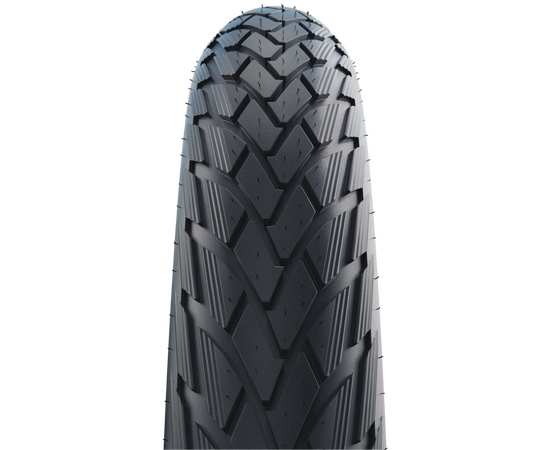 Велосипедная покрышка Schwalbe GREEN MARATHON 700x35C (37-622), GreenGuard (Black+Reflex), Ширина: 1.40" (37 мм), изображение 2
