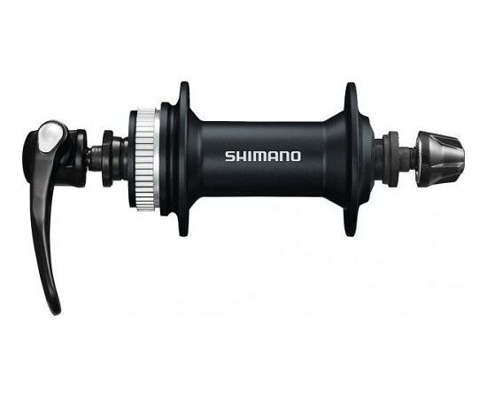 Втулка передняя Shimano Alivio M4050, 36 отв., QR 133 мм, Center Lock (чёрный)