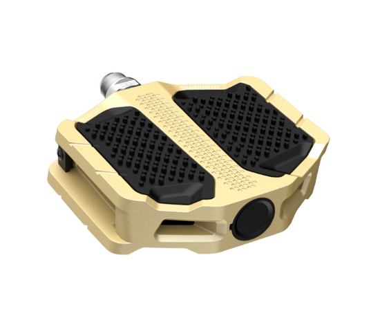 Педали Shimano EF205 (золотой), Цвет: бежевый, изображение 3