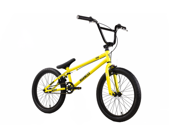 Велосипед Stark'25 Madness BMX 1 (лимонный/черный/черный), изображение 2