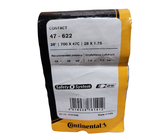 Покрышка Continental Contact 47-622 (700x47c) жесткий корд Reflex (чёрный), изображение 4