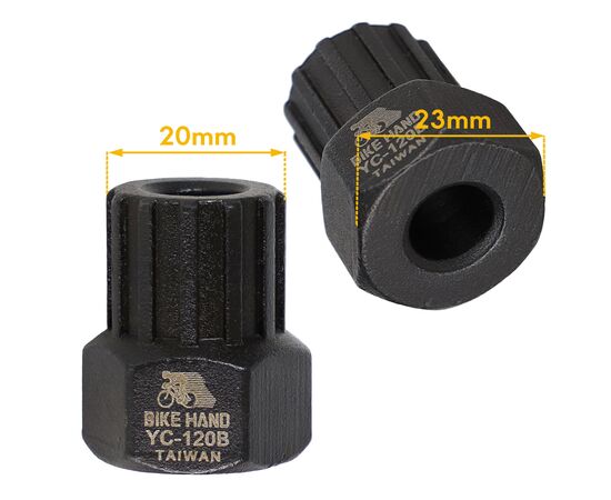 Съемник трещотки BIKE HAND YC-120B 6-230037 (чёрный), изображение 3