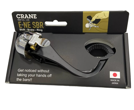 Звонок Crane Bell E-Ne SBR Bell (All Chrome Plated | целиком хромированный), изображение 3