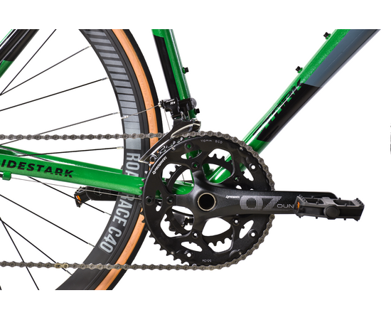 Велосипед Stark Peloton 700.4 D (зеленый/черный, серый), изображение 4