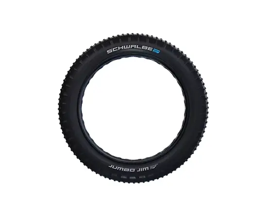 Велосипедная покрышка Schwalbe JUMBO JIM 26x4.80 (120-559), Super Ground, TLE (складная, чёрная), Цвет: черный, Ширина: 4.80" (121 мм), изображение 3