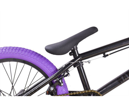 Велосипед Stark'25 Madness BMX 4 (серо-фиолетовый/черный/фиолетовый), Цвет: фиолетовый, изображение 3