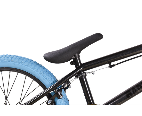 Велосипед Stark'25 Madness BMX 4 (серо-фиолетовый/черный/синий), Цвет: голубой, изображение 3