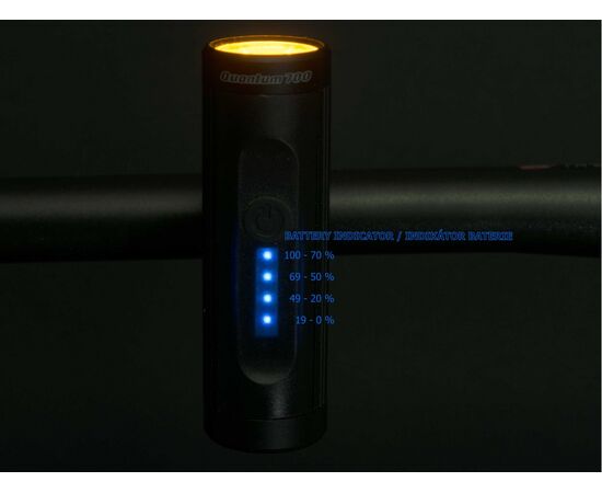Фара Author Quantum 700 lm USB (чёрная), изображение 5