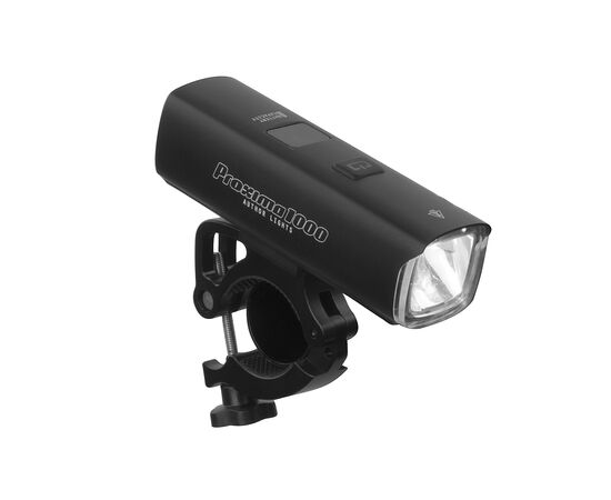 Фара Author PROXIMA 1000 lm / HB 22-38 mm USB Alloy (чёрная)