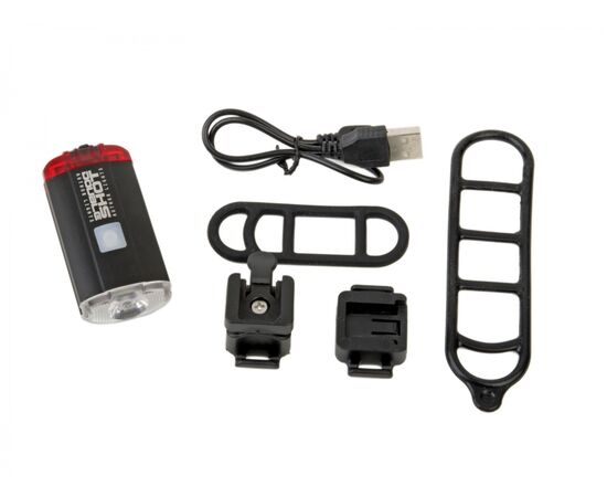 Фара Author DoubleShot 250 / 12 lm USB (чёрная), изображение 4