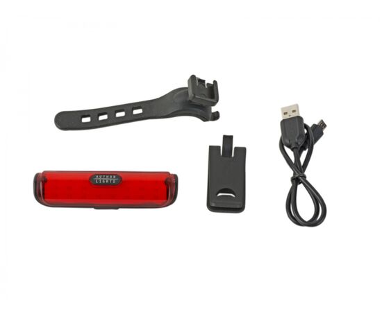 Фонарь задний Author Pilot CobLed 50 lm USB (чёрная), изображение 2