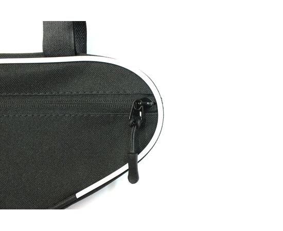 Велосумка PROTECT 555-210 под раму (черный/белый), Цвет: белый, Размер: Один размер, изображение 2