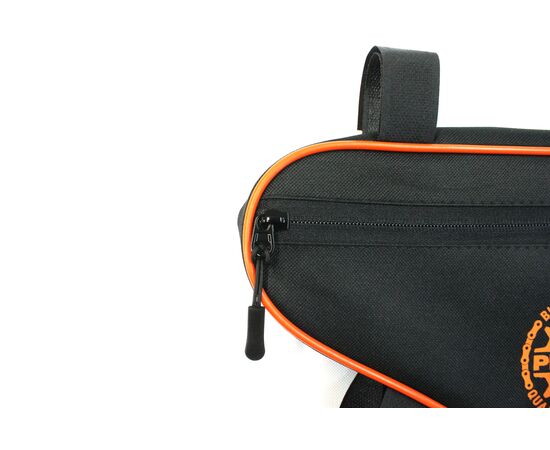 Велосумка PROTECT 555-212 под раму (черный/оранжевый), Цвет: оранжевый, Размер: Один размер, изображение 5