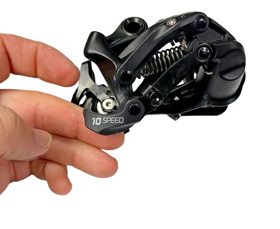 Переключатель задний Sram X5, Medium (средняя лапка), 10 скоростей (чёрный), изображение 3 Переключатель задний Sram X5, Medium (средняя лапка), 10 скоростей (чёрный), изображение 3