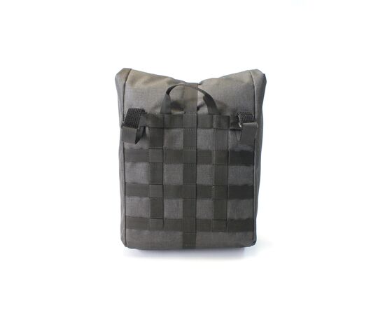 Велосумка TOURBIKE 777-114 боковая на багажник (серия TRIP, темно-серый), изображение 6