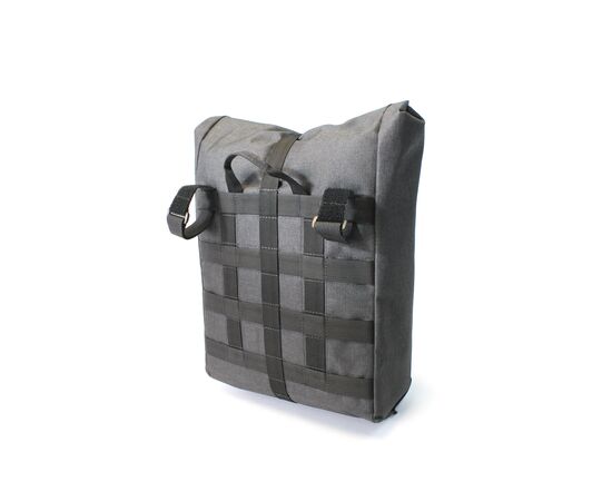 Велосумка TOURBIKE 777-114 боковая на багажник (серия TRIP, темно-серый), изображение 4