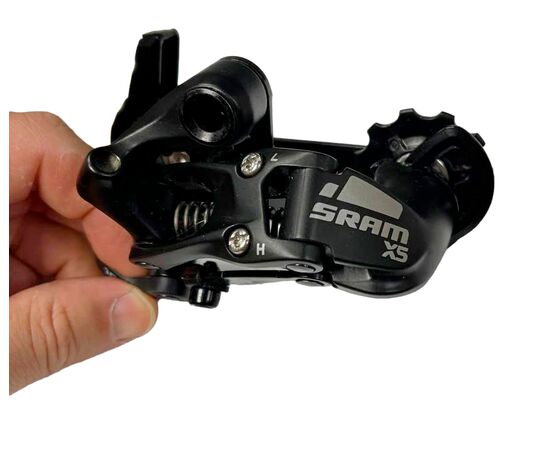 Переключатель задний Sram X5, Medium (средняя лапка), 10 скоростей (чёрный), изображение 4 Переключатель задний Sram X5, Medium (средняя лапка), 10 скоростей (чёрный), изображение 4