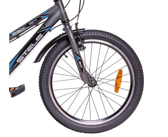 Детский велосипед Stels Pilot 230 V 20" (серый), Цвет: серый, изображение 5