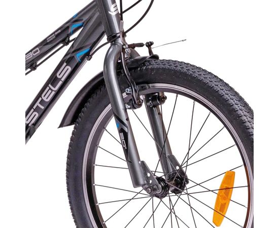 Детский велосипед Stels Pilot 230 V 20" (серый), Цвет: серый, изображение 6