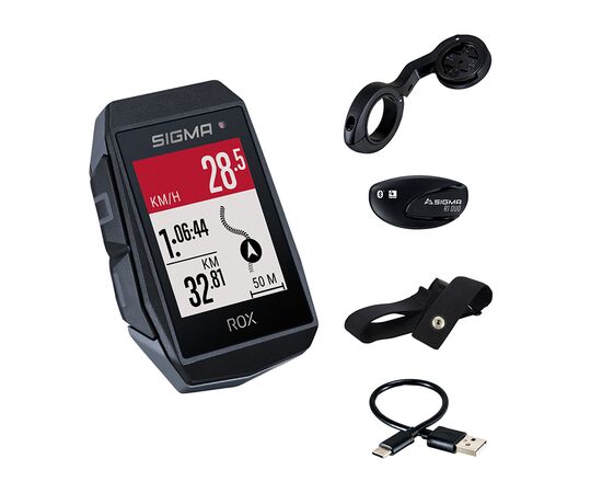 Велокомпьютер SIGMA ROX 11.1 EVO HR Set (чёрный), изображение 2