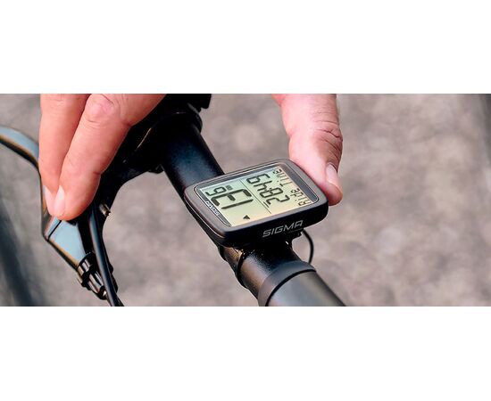 Велокомпьютер проводной SIGMA BC 8.0 WR (8 функций, чёрный), изображение 4