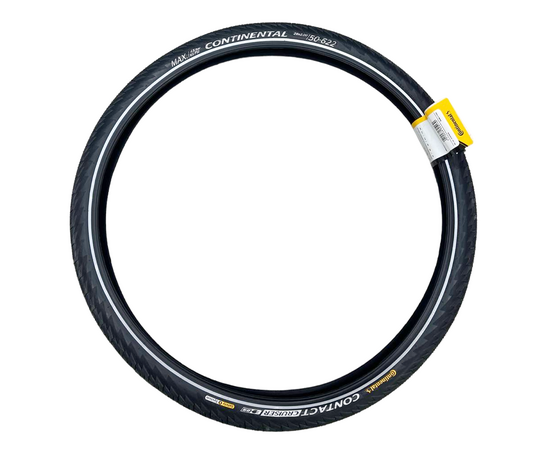 Велосипедная покрышка 28x2.0 (50-622) Continental CONTACT Cruiser Reflex, Цвет: черный, Ширина: 2.00" (50 мм), изображение 2