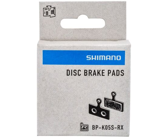 Колодки тормозные Shimano K05S, органические, изображение 2 Колодки тормозные Shimano K05S, органические, изображение 2