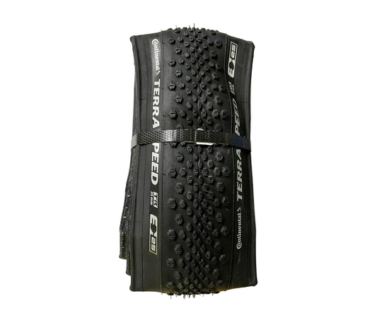 Велосипедная покрышка Continental 700x40C (40-622) Terra Speed ProTection, Cross/Gravel (складная, чёрный), Цвет: черный, Ширина: 1.50" (40 мм), изображение 2