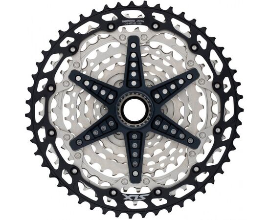 Кассета Shimano SLX CS-M7100 12 скоростей 10-51T, Цвет: серый, Количество зубьев: 10-51, изображение 2