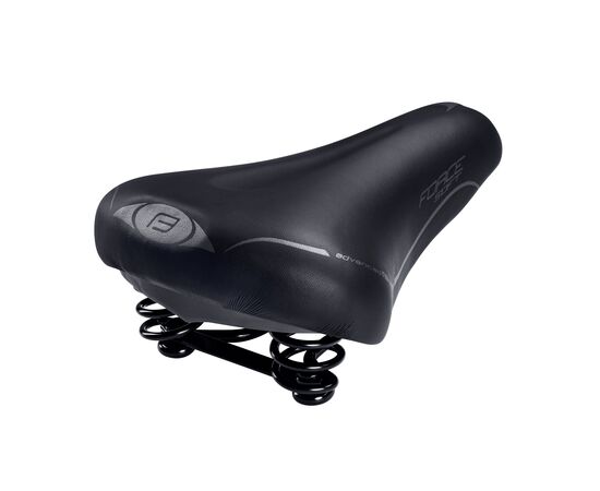 Седло с пружинами FORCE SOFT LADY 20050 (чёрный), изображение 2